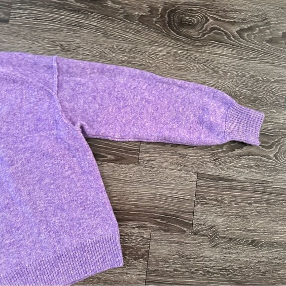 J. Crew Purple Crewneck Pullover Sweater - Picture 4 of 8